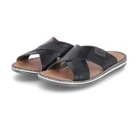 Rieker Men's 21082 Toe Separator Sandals, Black, 9.5 UK
