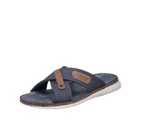 Rieker Men's 21340 Mules, Blue, 9.5 UK