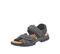 Rieker Men's 25051 Sandals,Black, 11 UK