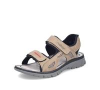 Rieker Men's 26761 Trekking Sandals, Beige, 45 EU