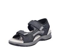 Rieker Men's 26952 Trekking Sandals, Black, 7.5 UK