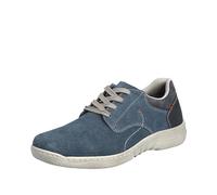 Rieker Men's 3501 Lace-Up, Blue, 46 EU Wide, Blue, 46 EU Weit