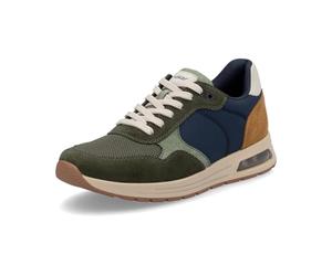Rieker Men's B1000 Low Trainers, Green, 7.5 UK