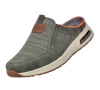 Rieker Men's B1091 Clogs, Green, 11 UK