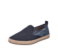 Rieker Men's B2661 Slip-On Shoes, Blue, 44 EU