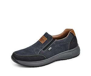Rieker Men's B7654 Flat Slipper Blue Size: 6.5 UK