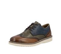 Rieker Men's Brogue Leather Shoes 04504-90 Multi Wide UK 9.5
