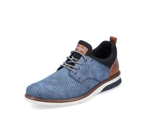 Rieker Men's Casual Lace-up Shoe - Blue | 14450-14 14 40