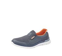 Rieker B4870, Men’s Loafers, Blue (Denim/atlantis/weiss / 14), 10.5 UK (45 EU)