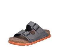 Rieker Grey Buckle Sandals for Men | Rieker 21190-40 Colour: Grey, Size: EU 43 / UK 9