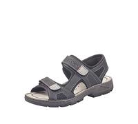 Rieker Men's Classic Sandals 26156, Men's Sandals, Black, 7.5 UK
