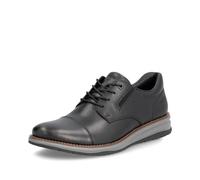 Rieker Men's Comfortable Shoes 14701, Men's Lace-Up Shoes, Black 00, 9.5 UK