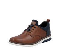 Rieker 14454-22 | Nuss/Lake/Navy/Amaretto | Mens Slip On Shoes (Navy, UK Footwear Size System, Adult, Women, Numeric, Medium, 7.5)