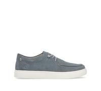 Rieker Mens Evolution Slip On Suede Mule - Blue