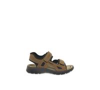 Rieker Men's 'Harbour' Casual Sandals in Light Brown | Size: 11 Rieker Light Brown 11