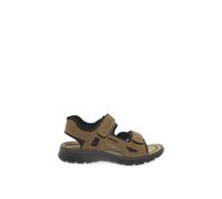 Rieker Men's 'Harbour' Casual Sandals in Light Brown | Size: 7.5 Rieker Light Brown 7.5