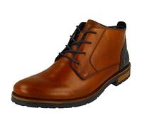 Rieker Mens Lace Up Ankle Boots 14605-22 - Brown Leather - UK Size 9.5 - EU Size 44 - US Size 10.5