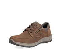 Rieker Men's Lace-Up Shoes Sneakers Tex Leather Brown 03601