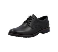 Rieker Mens Leather Lace Up Formal Shoes 14642-00 Black (Black, UK Footwear Size System, Adult, Men, Numeric, Medium, 9.5)