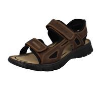 Rieker Harbour Mens Casual Sandals 7.5 Tobacco