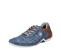 Rieker Men's Low-Top Trainers 07506, Men's Low Shoes, Loose Insole, Blue 16, 45 EU