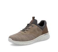 Rieker Mens Low Top Trainers 13150 Flat Shoes, beige 64, 7.5 UK