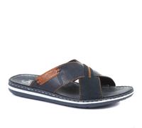 Rieker Waves Mens Sandals 6.5/40 Pacific