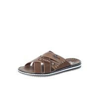 Rieker Men's Mules, Brown, 9.5 UK