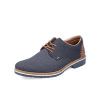 Rieker Men's 16504 Oxford, Blue, 8 UK