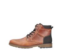 Rieker Men's natural brown leather lace up casual boots F4531 (Brown 24, UK Footwear Size System, Adult, Men, Numeric, Medium, 9.5)