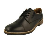 Rieker Mens Rieker Formal Lace Up Shoes 13506 - Black - UK 8