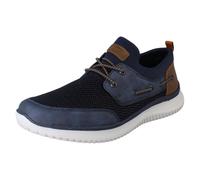 Rieker Mens Rieker Slip On Shoes B9643 - Blue - UK 9.5