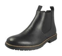 Rieker Parker Mens Chelsea Boots 9.5 Black