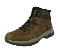 Rieker Mens Rieker-Tex Water Resistant Lace Up Ankle Boots 30230 - Brown - UK 9