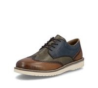 Rieker Men's Brogue Leather Shoes 04504-90 Multi Wide UK 9.5
