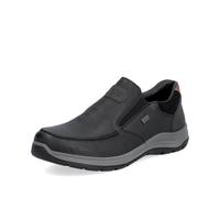Rieker Men's Slip-On Half Shoes Sneakers Tex Leather Black 03651