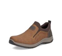 Rieker Mens Slip On Loafers Loose Insert 03650, Brown 24, 45 EU Weit