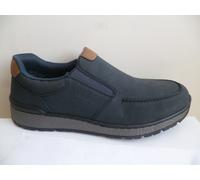 Rieker Men's Slip-On Shoes Sneakers Blue B9062