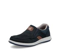 Rieker Mens Rieker Extra Wide Fit Slip On Shoe 17368 - Blue - UK 6.5