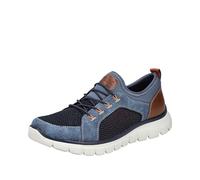 Rieker Men's B6660 Loafer, Blue, 8 UK