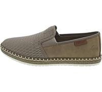 Rieker Men's Slipper Loafer, Beige, 10.5 UK