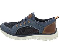 Rieker Men's Slipper Loafer, Blue, 11 UK
