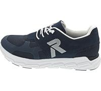 Rieker Men's 09100 Low Trainers, Blue, 8 UK