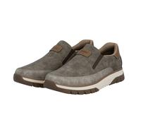 Rieker Men's Stan Slip On Trainers - Brown