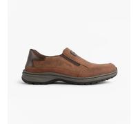 Rieker Mens Synthetic Slip-On Comfort Brown Casual Shoes