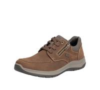 Rieker Mens Tex Wide Fitting Casual Shoes 03601-22 - Brown Suede Leather - UK Size 9 - EU Size 43 - US Size 10