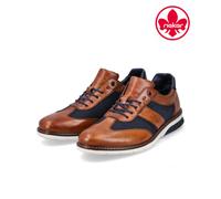 Rieker Mens Two Tone Tan Navy Smart Formal Leather Shoes 14410 UK 7 - 11