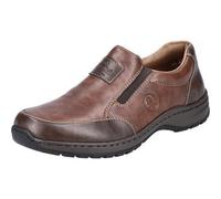 Rieker Mens Wide Fit Brown Casual Slip On Shoes Trainers Size 7.5-12