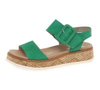 Rieker Mode Womens Sandals 3.5 UK Apple Green Suede