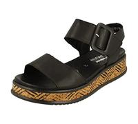 Rieker Mode Womens Sandals - Black, EU 41